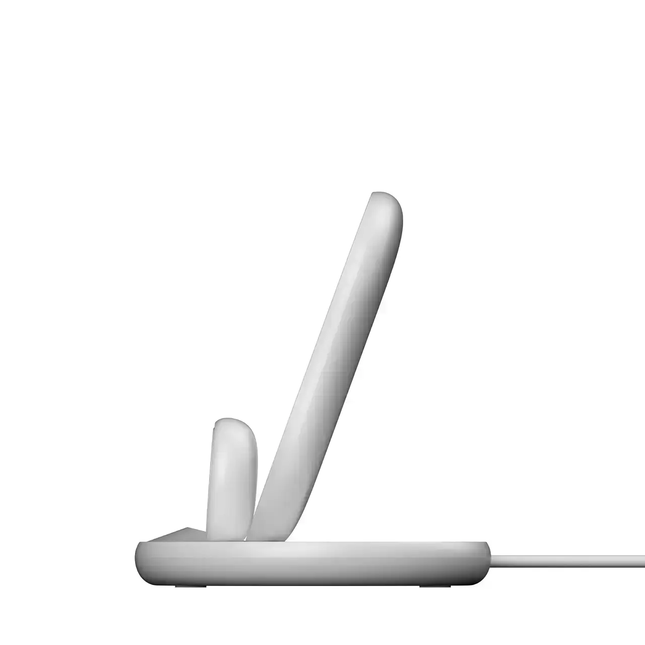 Беспроводное зарядное устройство Belkin BoostCharge 3-in-1 Wireless Charger for Apple Devices - White (WIZ001vfWH)