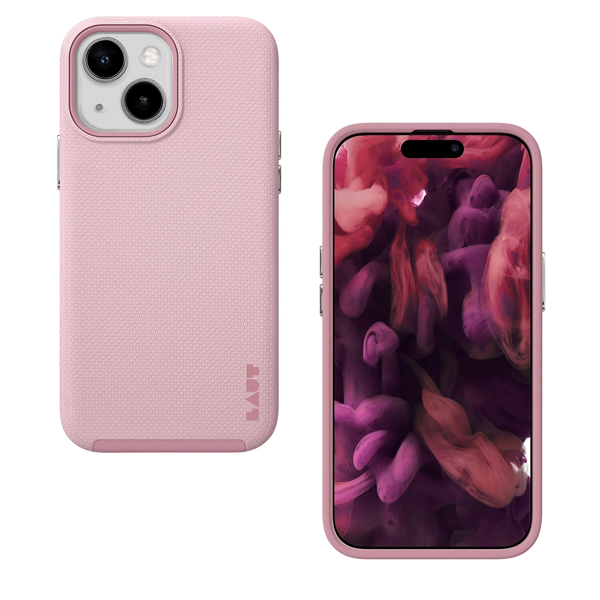 Чохол LAUT Shield Case for iPhone 15 - Chalk Pink (L_IP23A_SH_P)