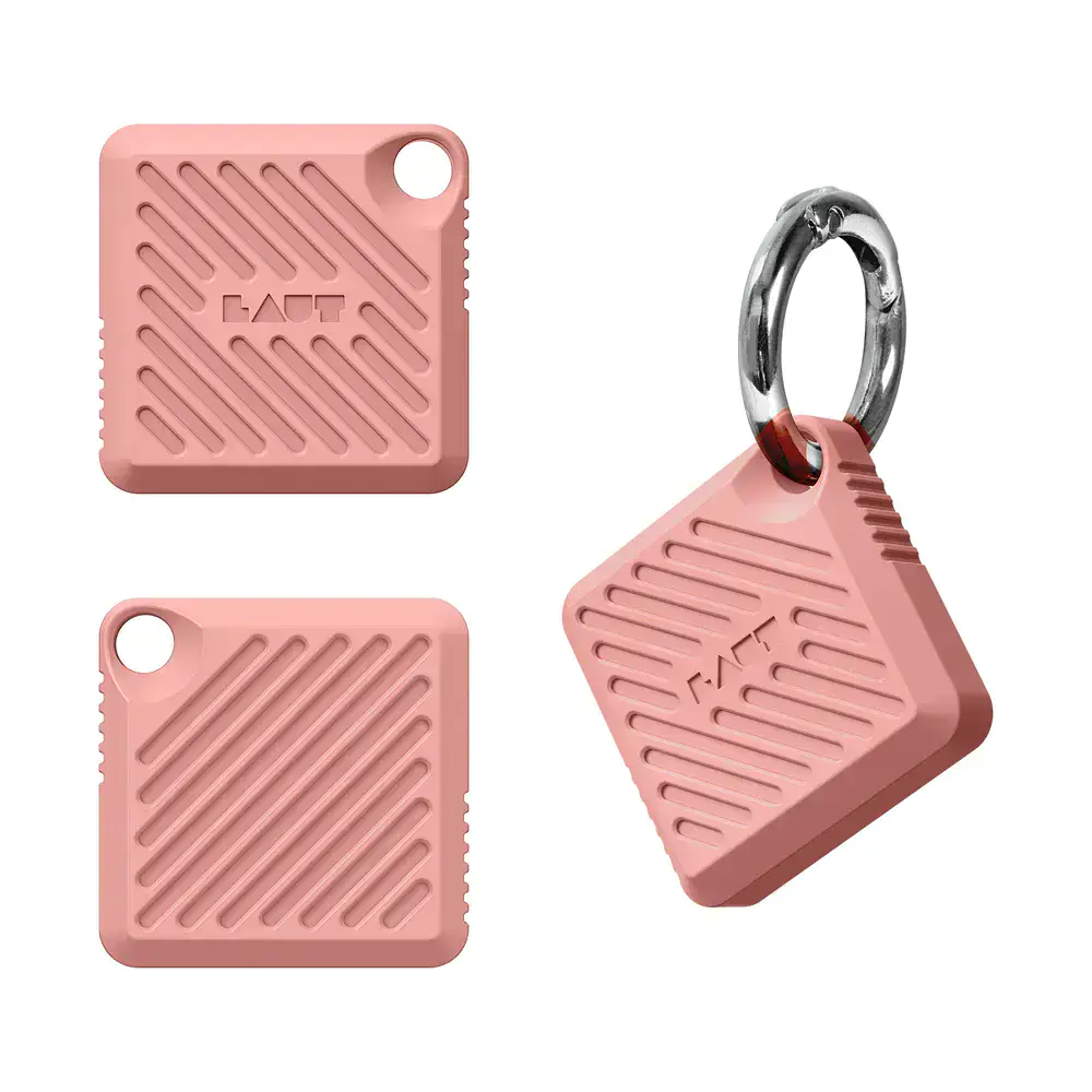 Чехол LAUT CAPSULE IMPKT case for AirTag - Blush Pink (L_AT_CA_DP)