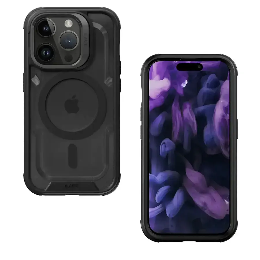 Чехол LAUT Crystal Matter Case with MagSafe for iPhone 15 Pro - Black (L_IP23B_CM4_BK)