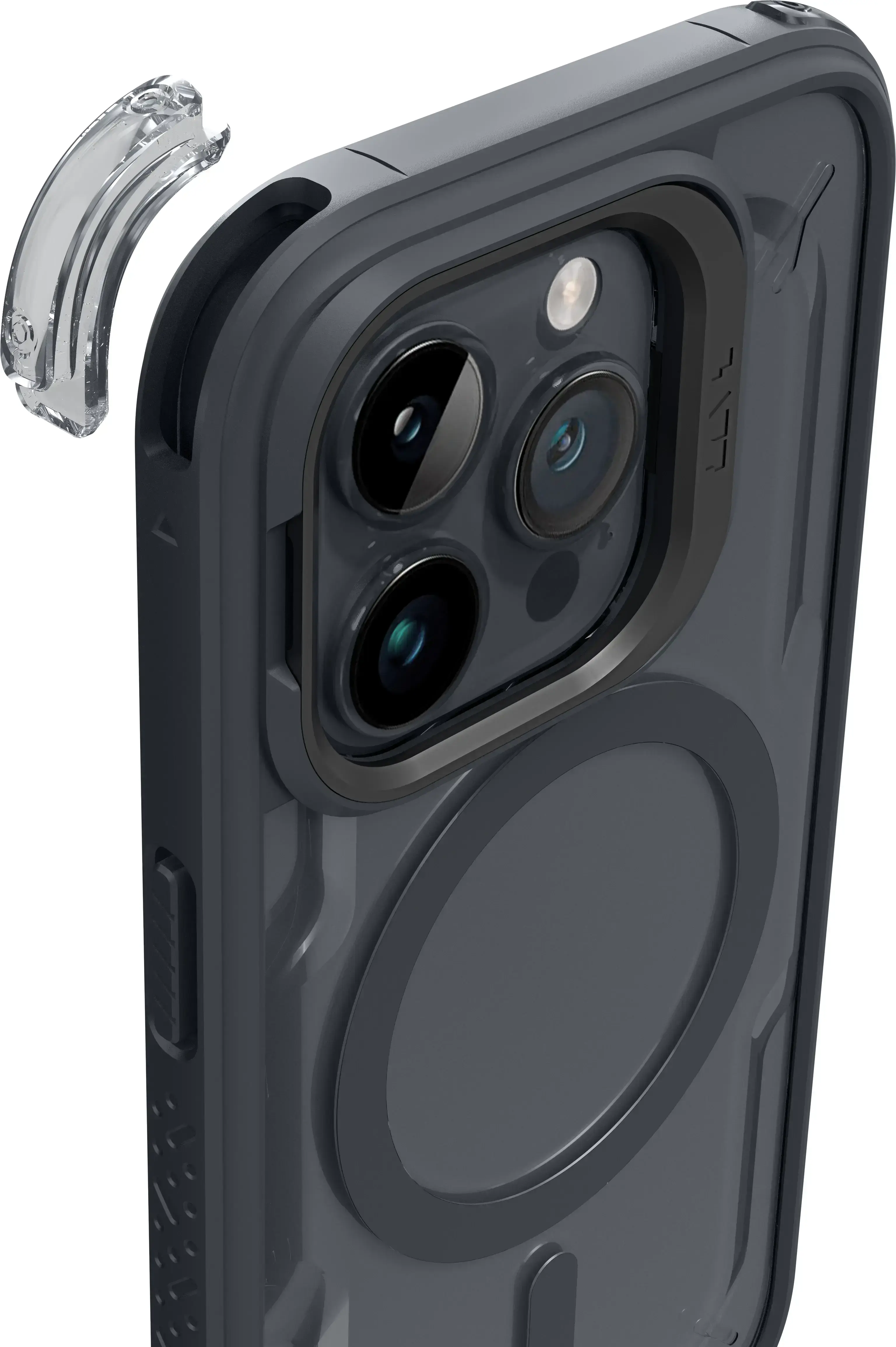 Чохол LAUT Crystal Matter Case with MagSafe for iPhone 15 Pro Max - Blue (L_IP23D_CM4_BL)