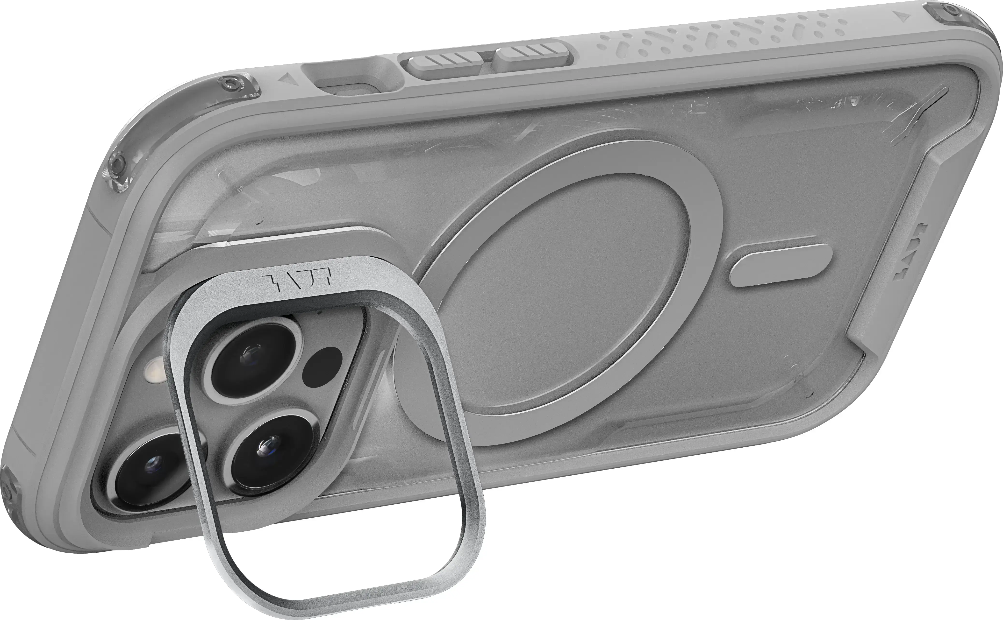 Чехол LAUT Crystal Matter Case with MagSafe for iPhone 15 Pro Max - Grey (L_IP23D_CM4_GY)