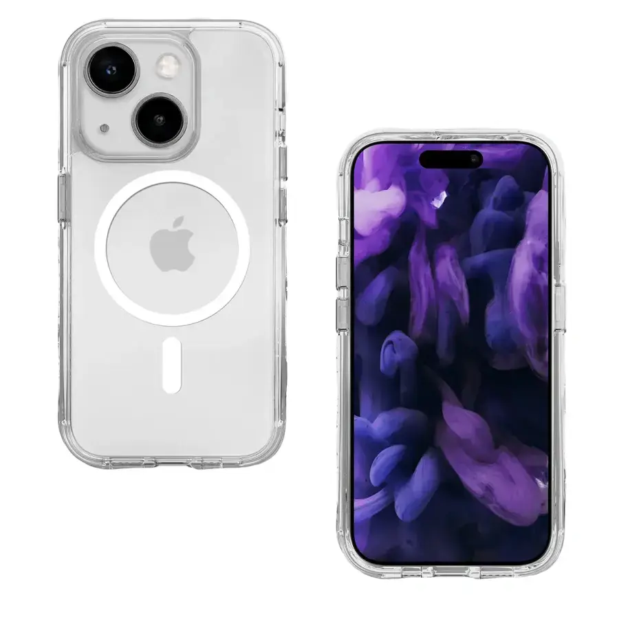 Чехол LAUT Crystal Matter X Case with MagSafe for iPhone 15 - Crystal (L_IP23A_CMX_UC)