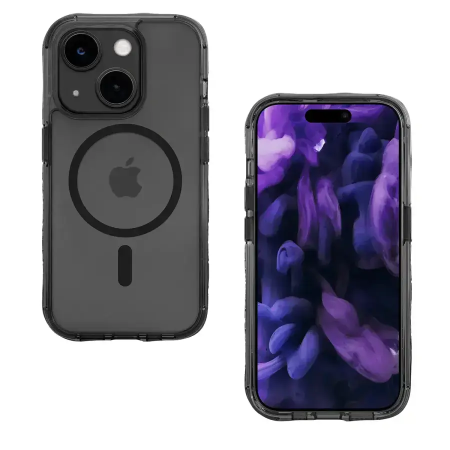 Чохол LAUT Crystal Matter X Case with MagSafe for iPhone 15 Plus - Crystal Black (L_IP23C_CMX_UB)