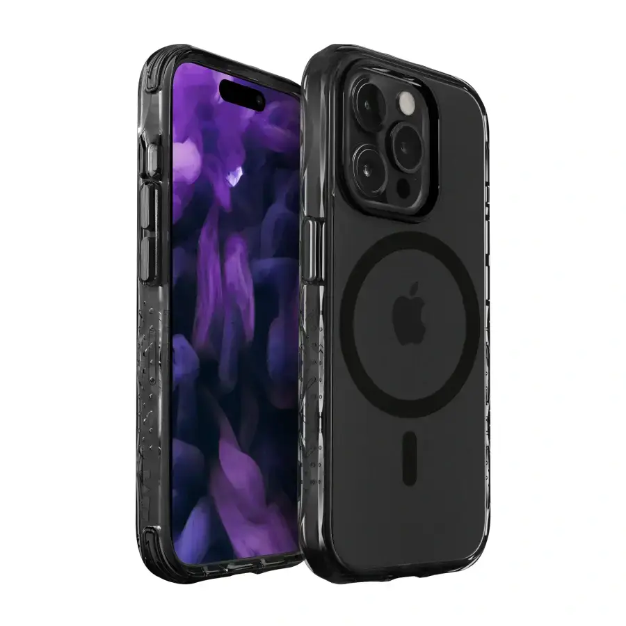 Чохол LAUT Crystal Matter X Case with MagSafe for iPhone 15 Pro Max - Crystal Black (L_IP23D_CMX_UB)