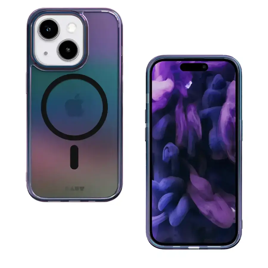 Чехол LAUT Holo Case with MagSafe for iPhone 15 - Midnight (L_IP23A_HO_BK)