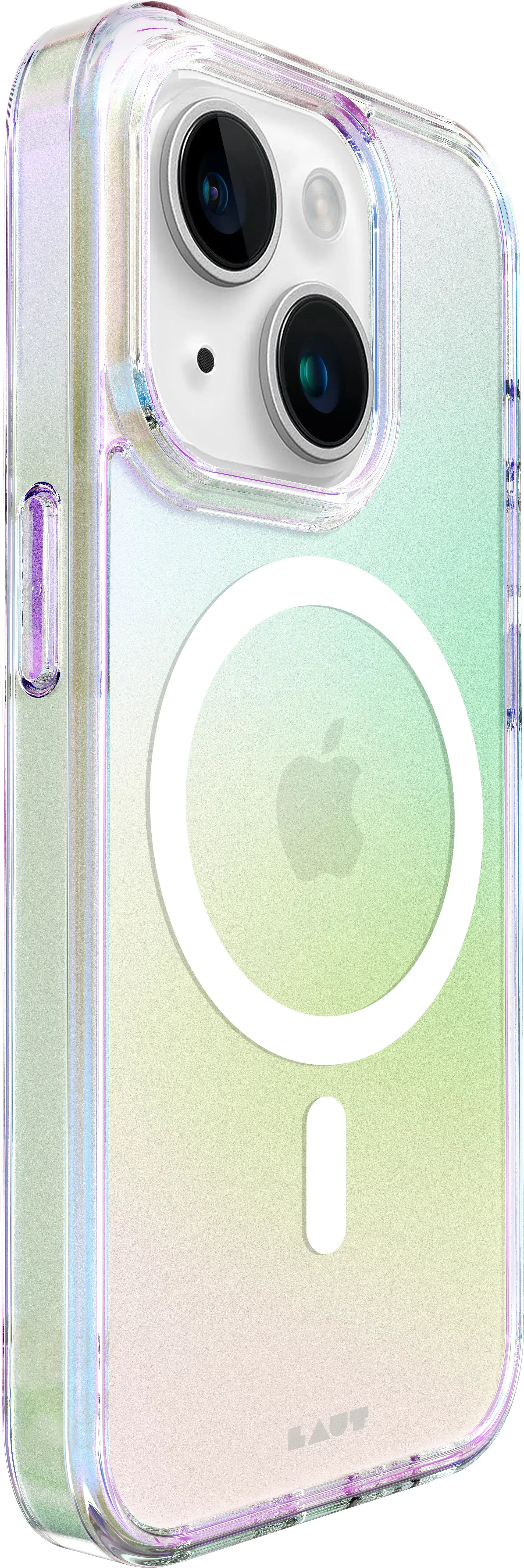 Чехол LAUT Holo Case with MagSafe for iPhone 15 - Pearl (L_IP23A_HO_W)