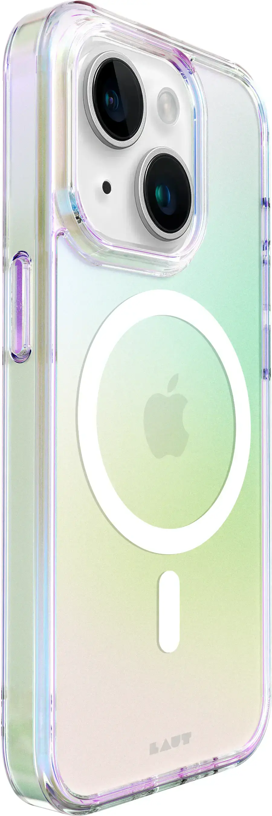 Чехол LAUT Holo Case with MagSafe for iPhone 15 - Pearl (L_IP23A_HO_W)