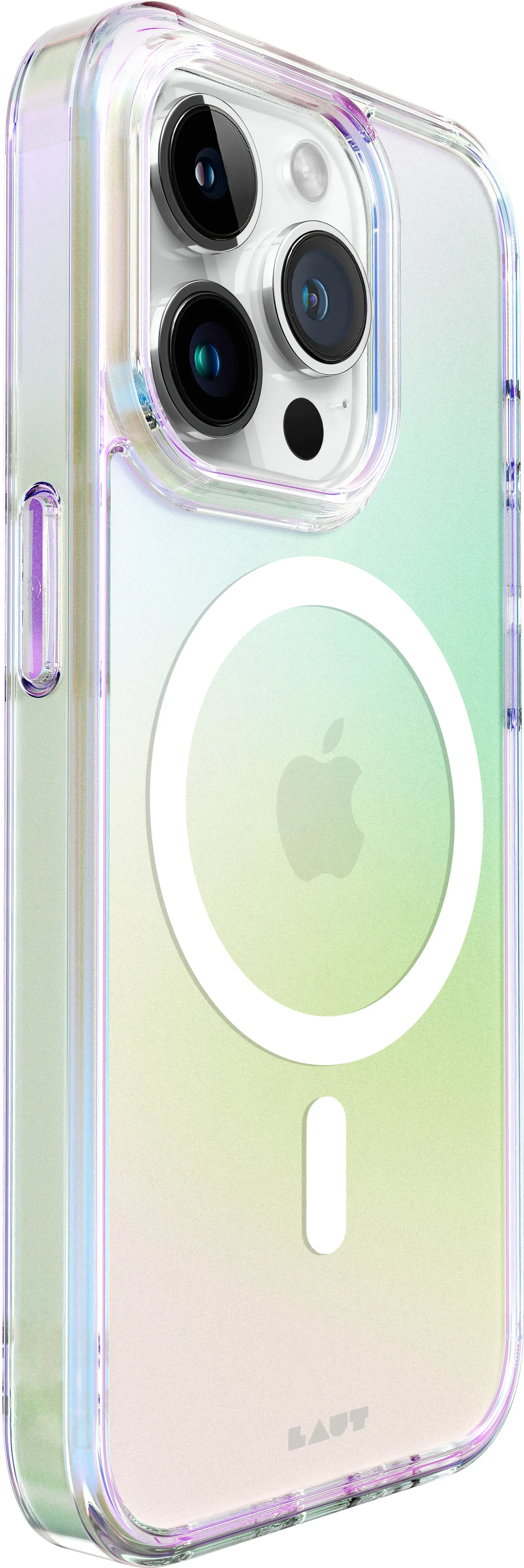 Чохол LAUT Holo Case with MagSafe for iPhone 15 Pro - Pearl (L_IP23B_HO_W)