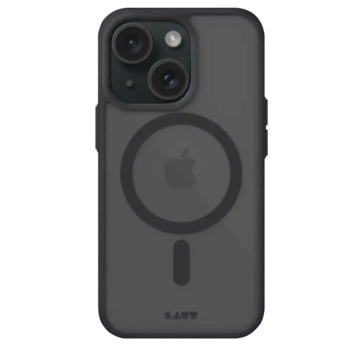 Чехол LAUT HUEX PROTECT case with MagSafe for iPhone 15 - Black (L_IP23A_HPT_BK)