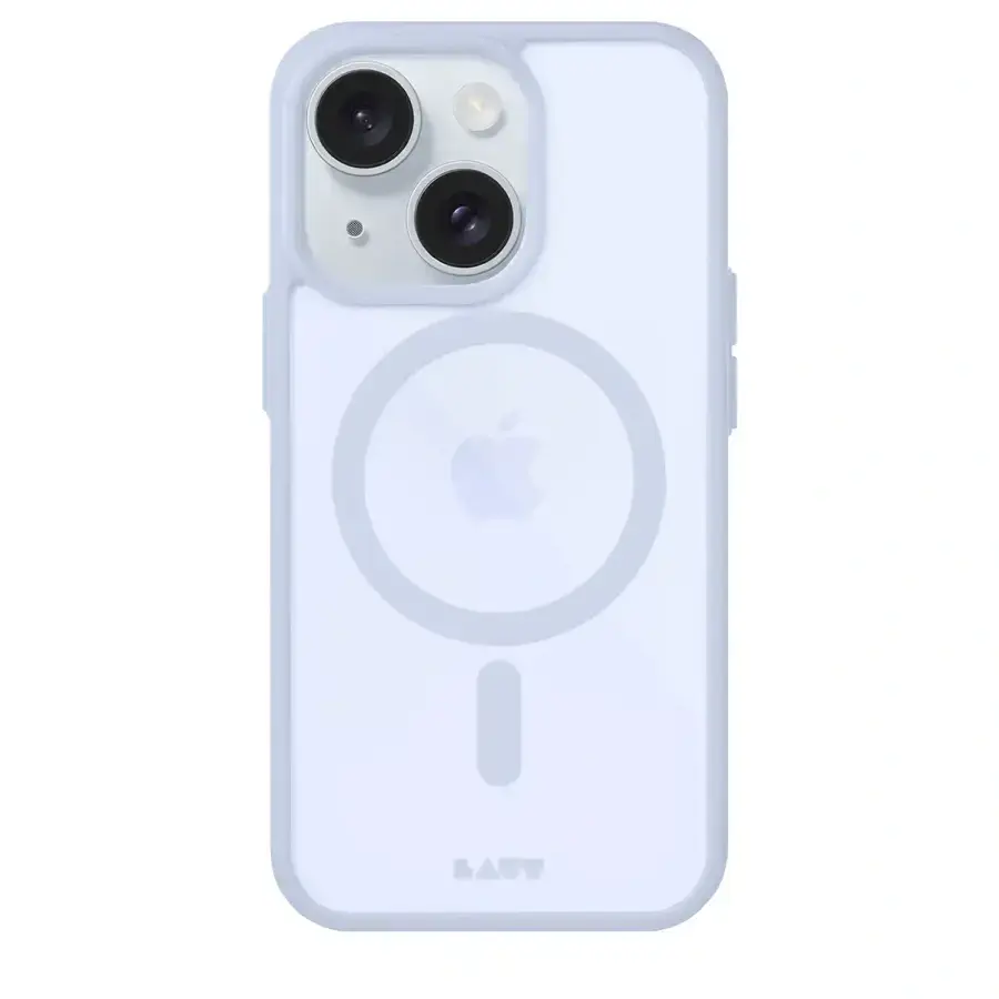 Чехол LAUT HUEX PROTECT case with MagSafe for iPhone 15 - Light Blue (L_IP23A_HPT_LB)