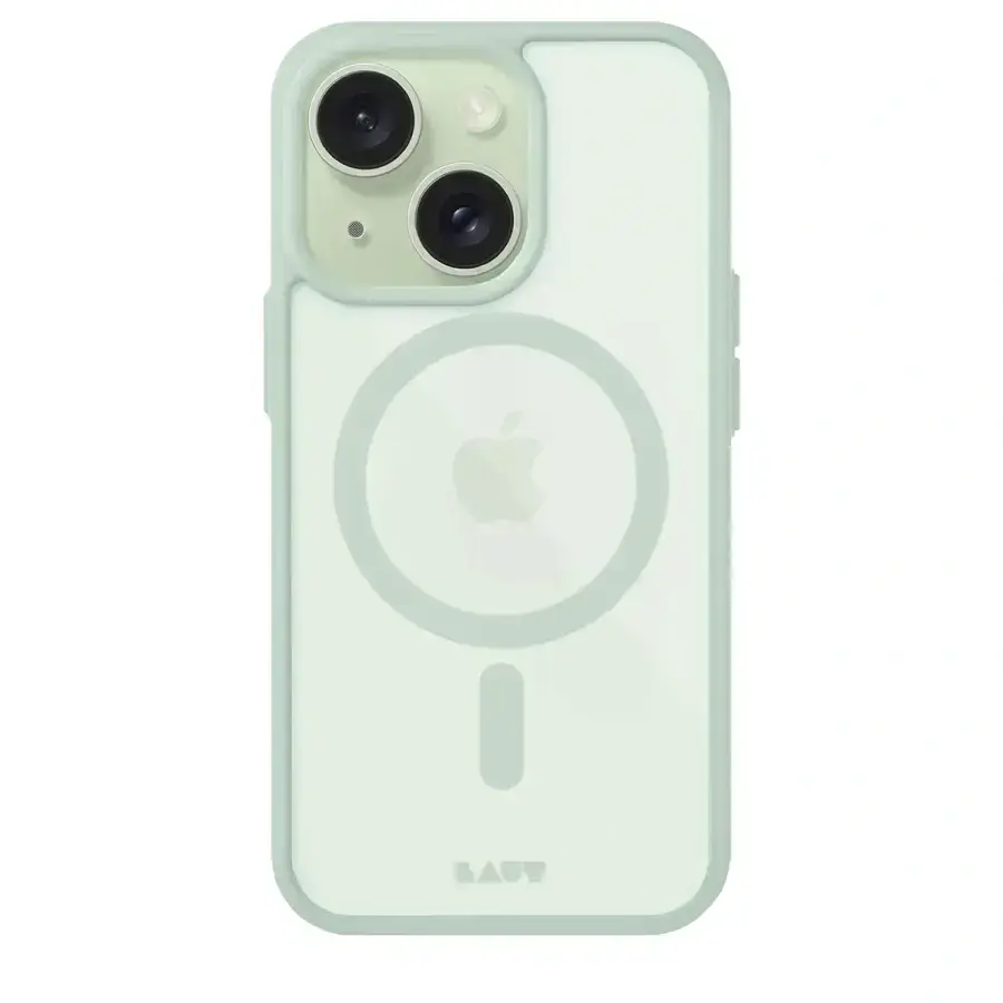 Чохол LAUT HUEX PROTECT case with MagSafe for iPhone 15 - Mint (L_IP23A_HPT_MT)