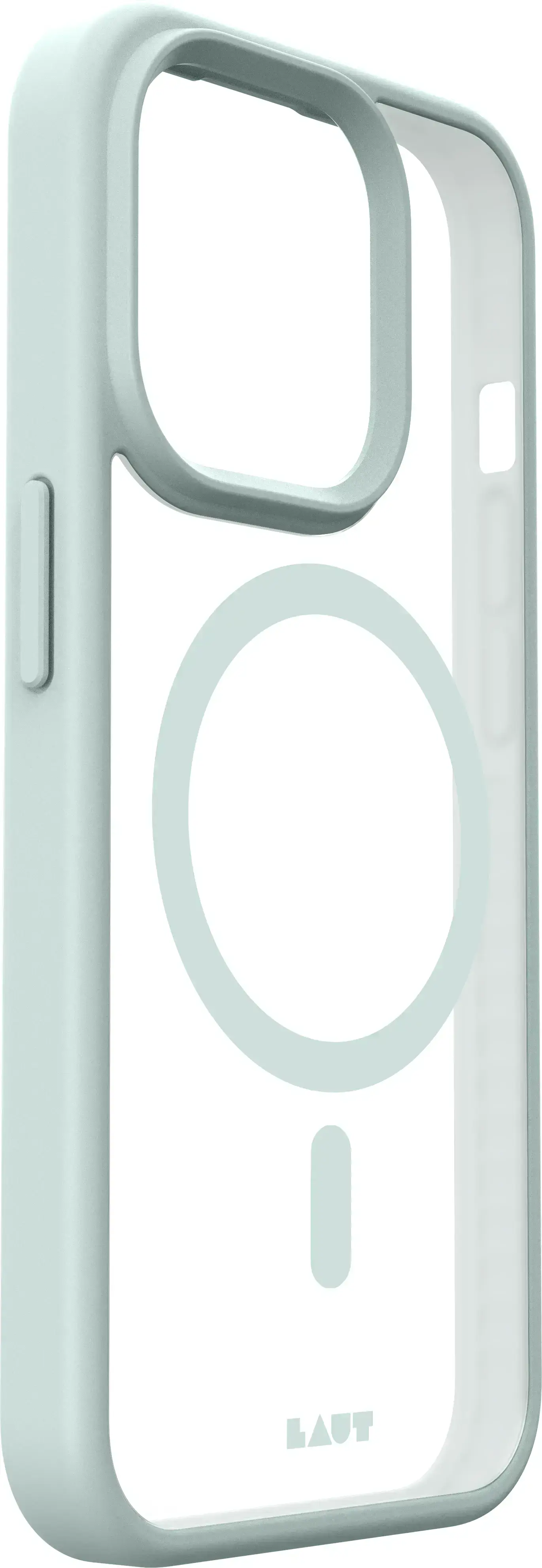 Чехол LAUT HUEX PROTECT case with MagSafe for iPhone 15 - Mint (L_IP23A_HPT_MT)