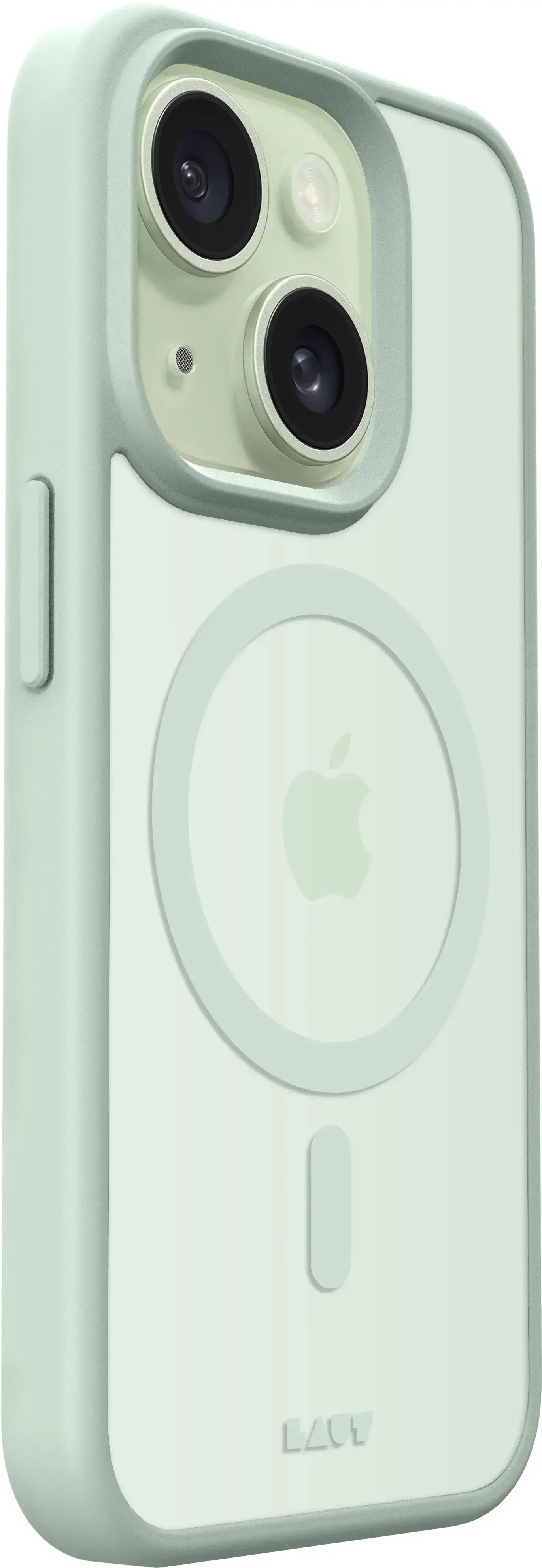 Чехол LAUT HUEX PROTECT case with MagSafe for iPhone 15 - Mint (L_IP23A_HPT_MT)