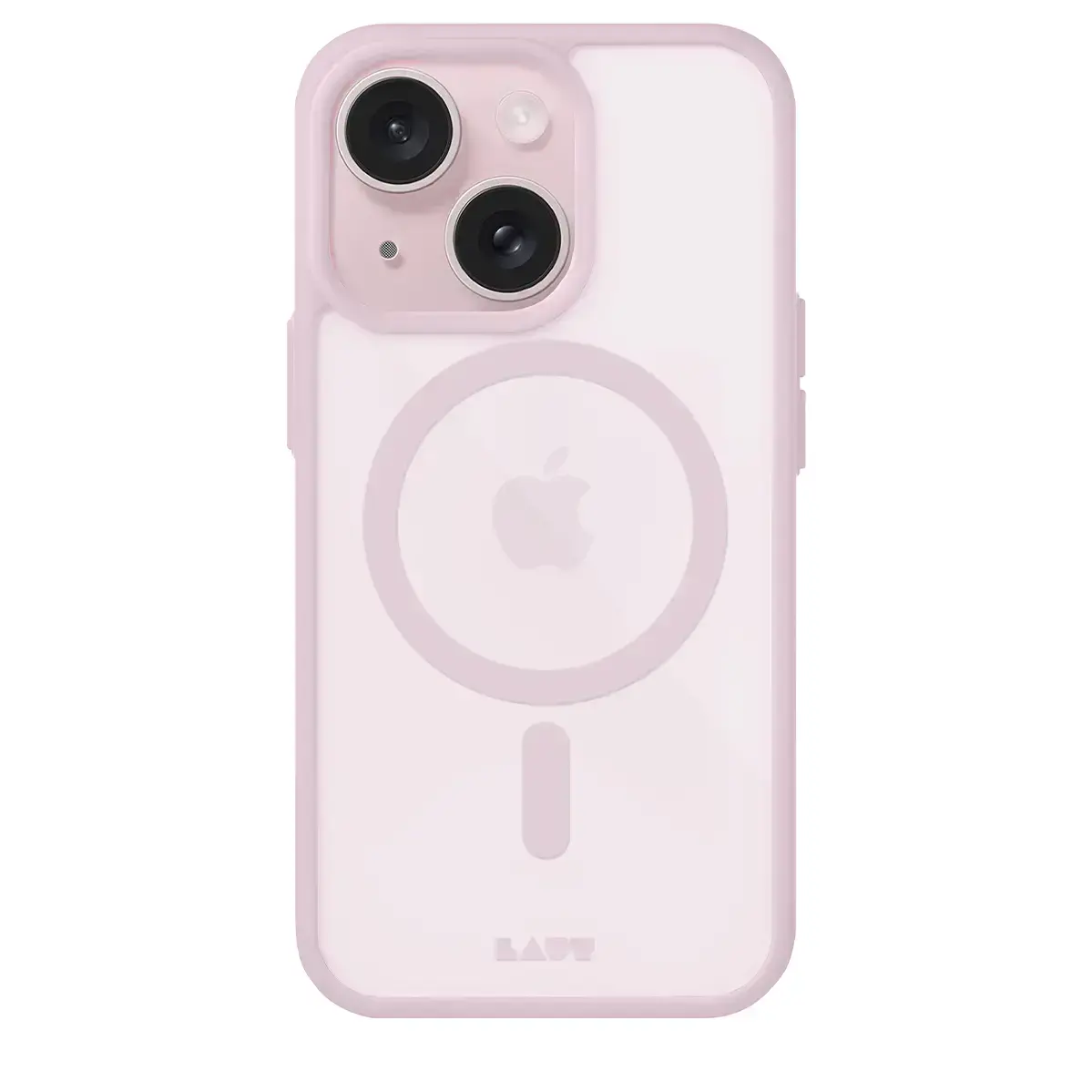 Чехол LAUT HUEX PROTECT case with MagSafe for iPhone 15 - Pink (L_IP23A_HPT_P)