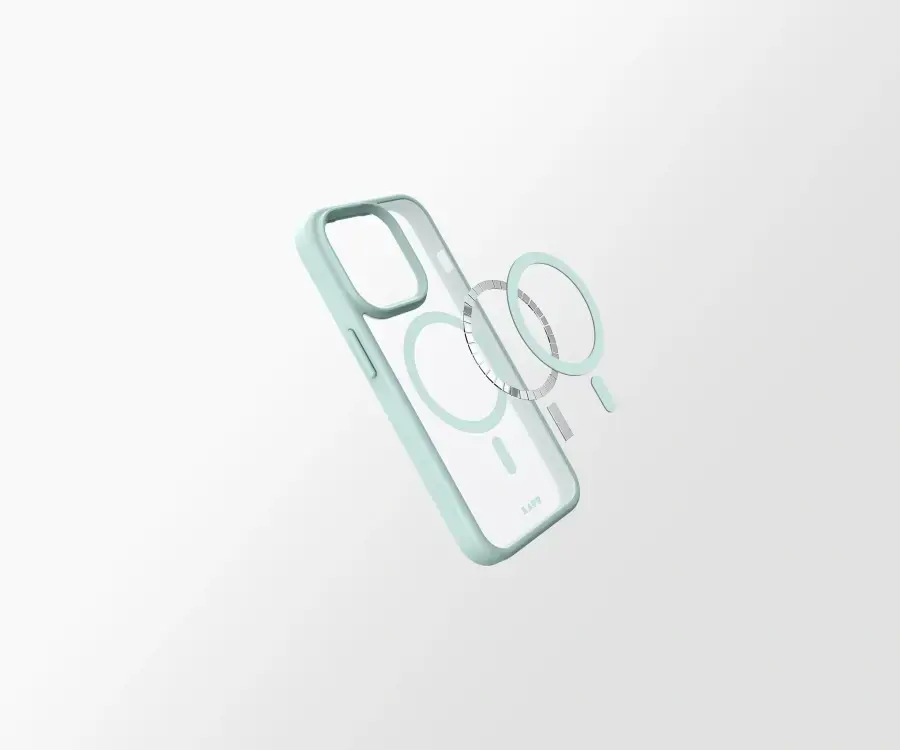 Чохол LAUT HUEX PROTECT case with MagSafe for iPhone 15 Plus - Mint (L_IP23C_HPT_MT)