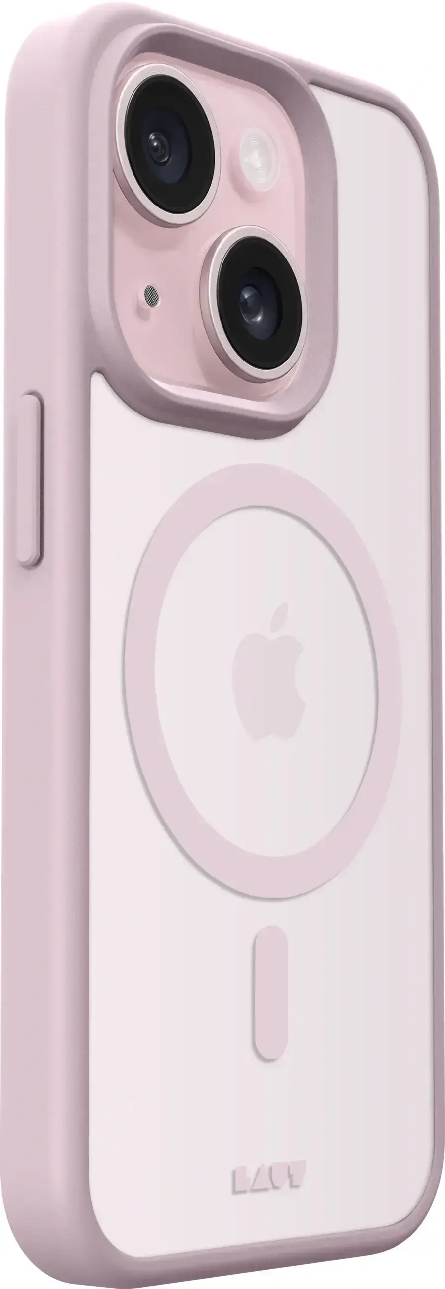 Чехол LAUT HUEX PROTECT case with MagSafe for iPhone 15 Plus - Pink (L_IP23C_HPT_P)
