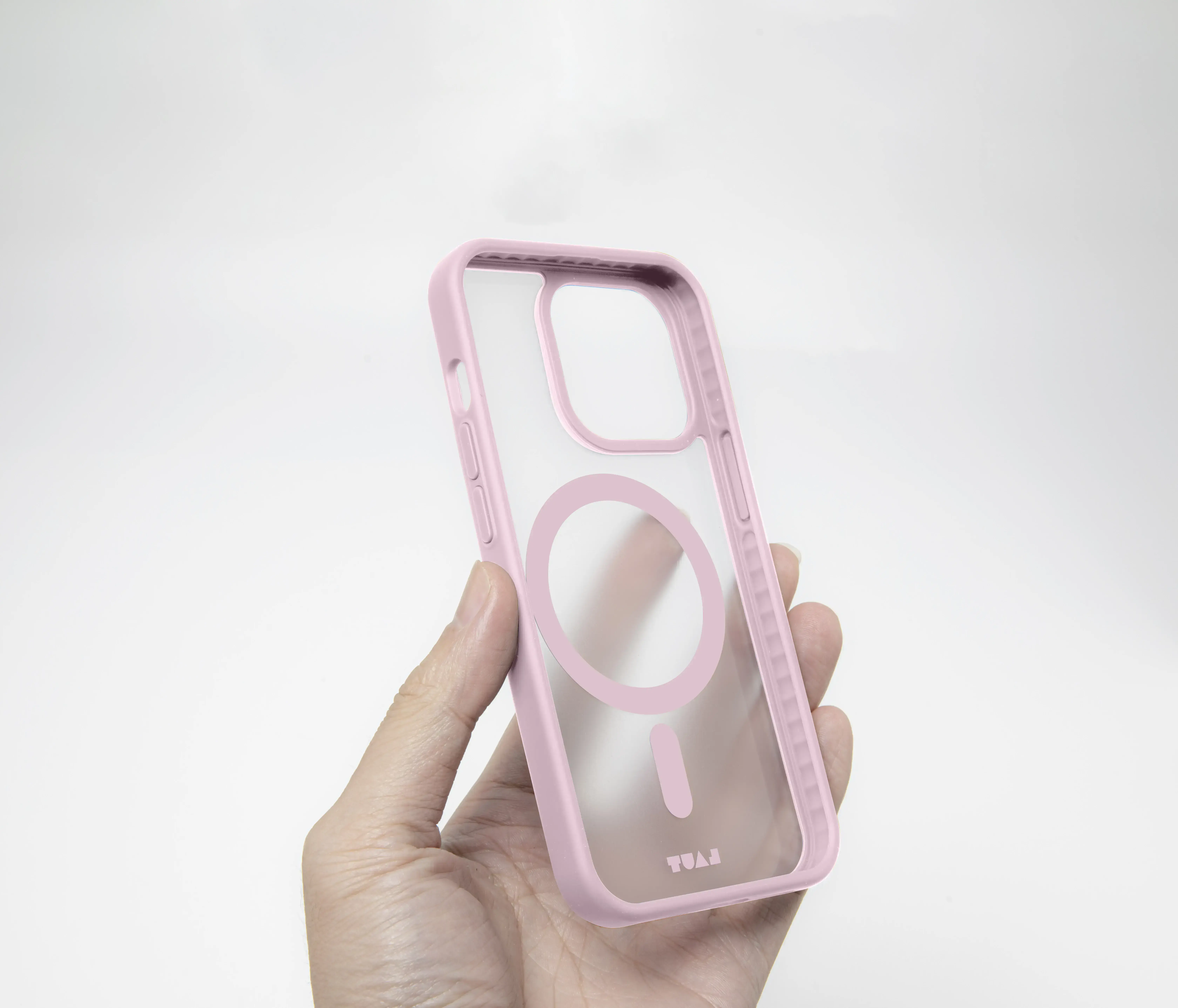 Чехол LAUT HUEX PROTECT case with MagSafe for iPhone 15 Plus - Pink (L_IP23C_HPT_P)