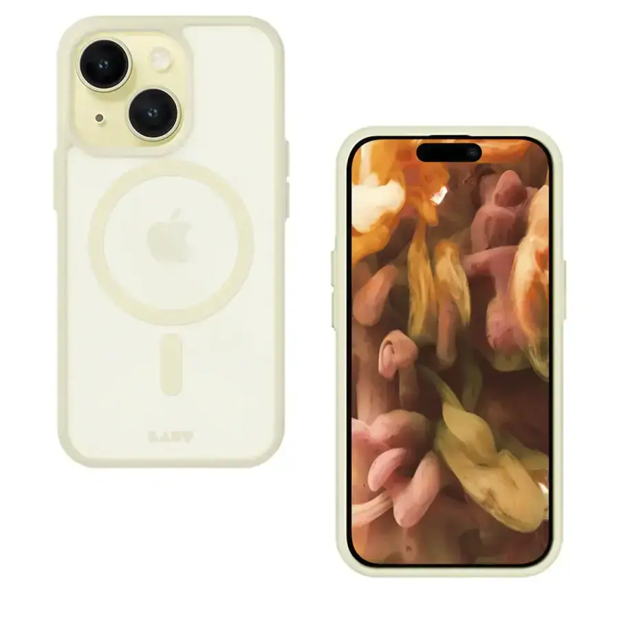 Чохол LAUT HUEX PROTECT case with MagSafe for iPhone 15 Plus - Yellow (L_IP23C_HPT_Y)