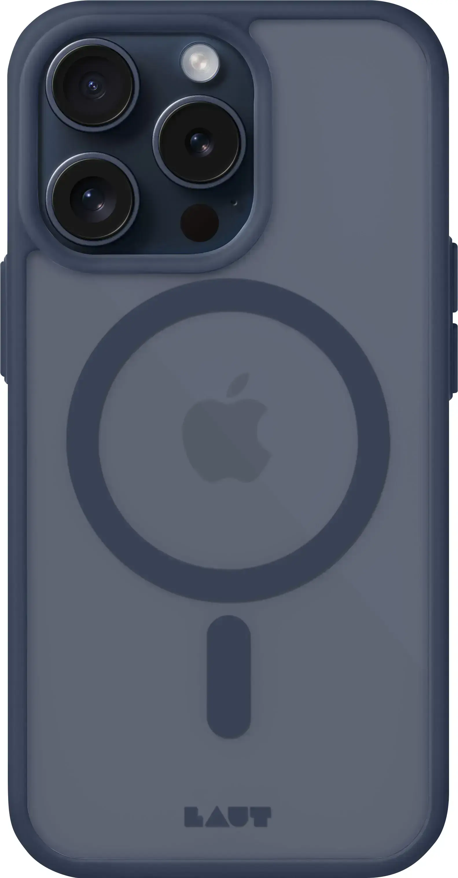 Чохол LAUT HUEX PROTECT case with MagSafe for iPhone 15 Pro - Dark Blue (L_IP23B_HPT_DB)