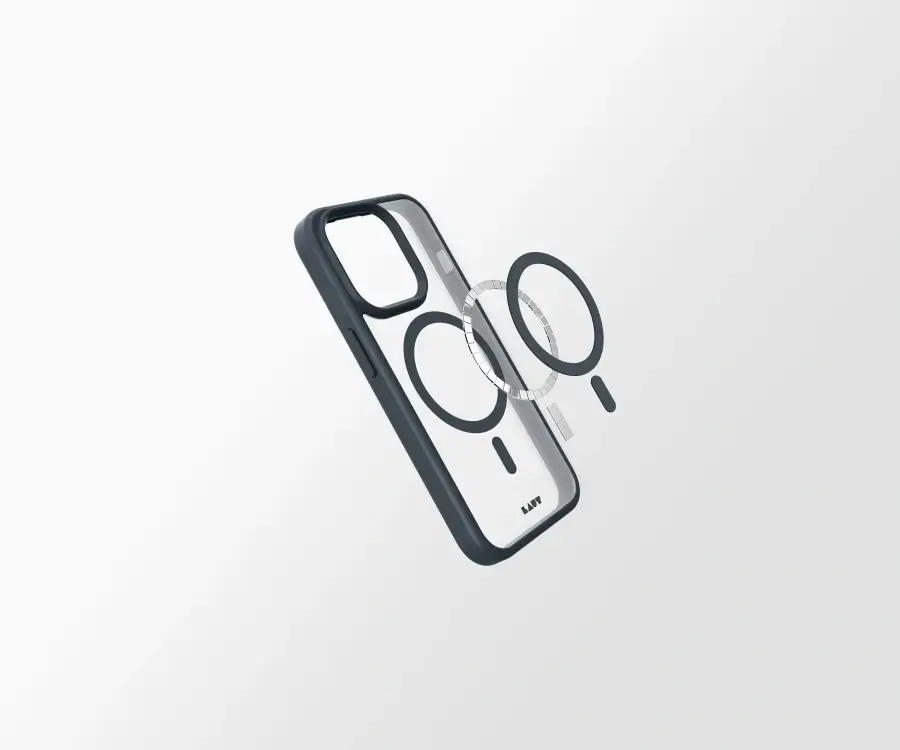 Чохол LAUT HUEX PROTECT case with MagSafe for iPhone 15 Pro - Dark Blue (L_IP23B_HPT_DB)