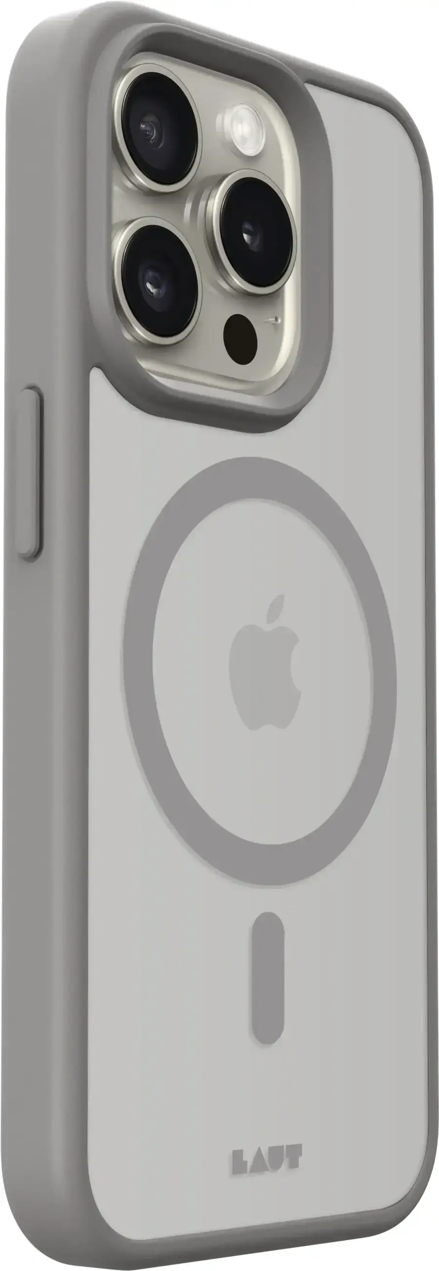 Чохол LAUT HUEX PROTECT case with MagSafe for iPhone 15 Pro - Grey (L_IP23B_HPT_GY)