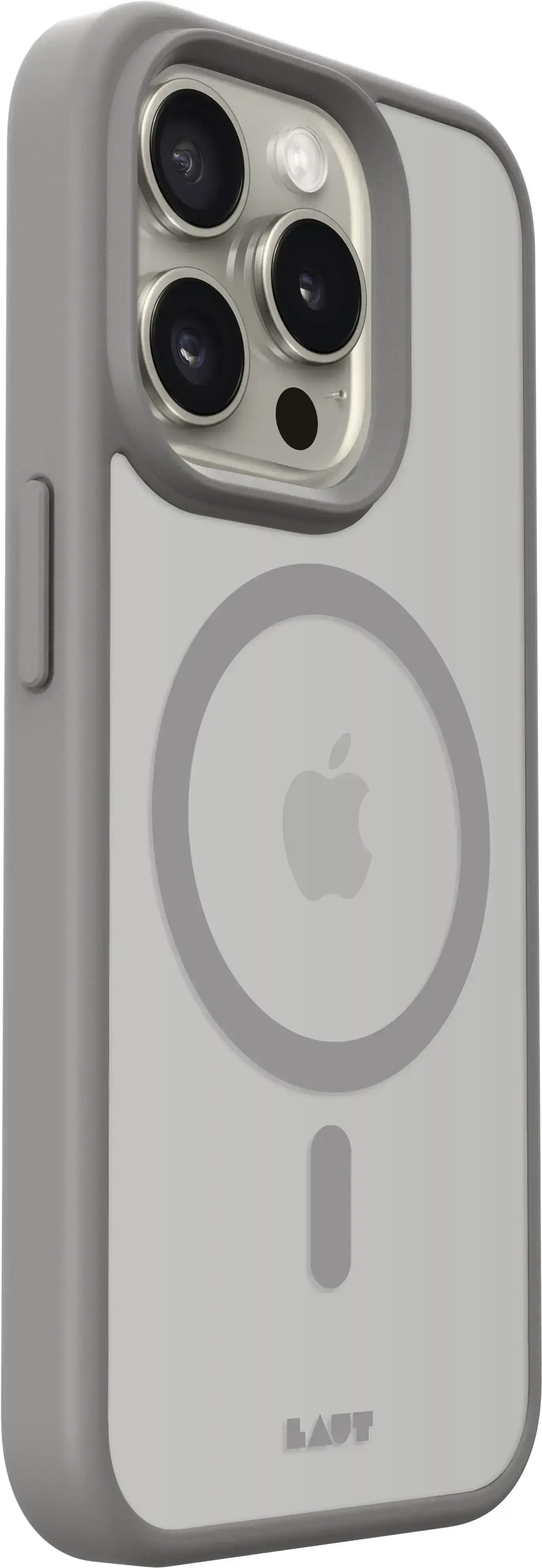 Чохол LAUT HUEX PROTECT case with MagSafe for iPhone 15 Pro Max - Grey (L_IP23D_HPT_GY)