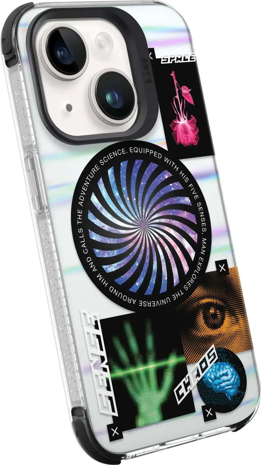 Чехол LAUT POP COSMIC case with MagSafe for iPhone 15 (L_IP23A_POP_CO)