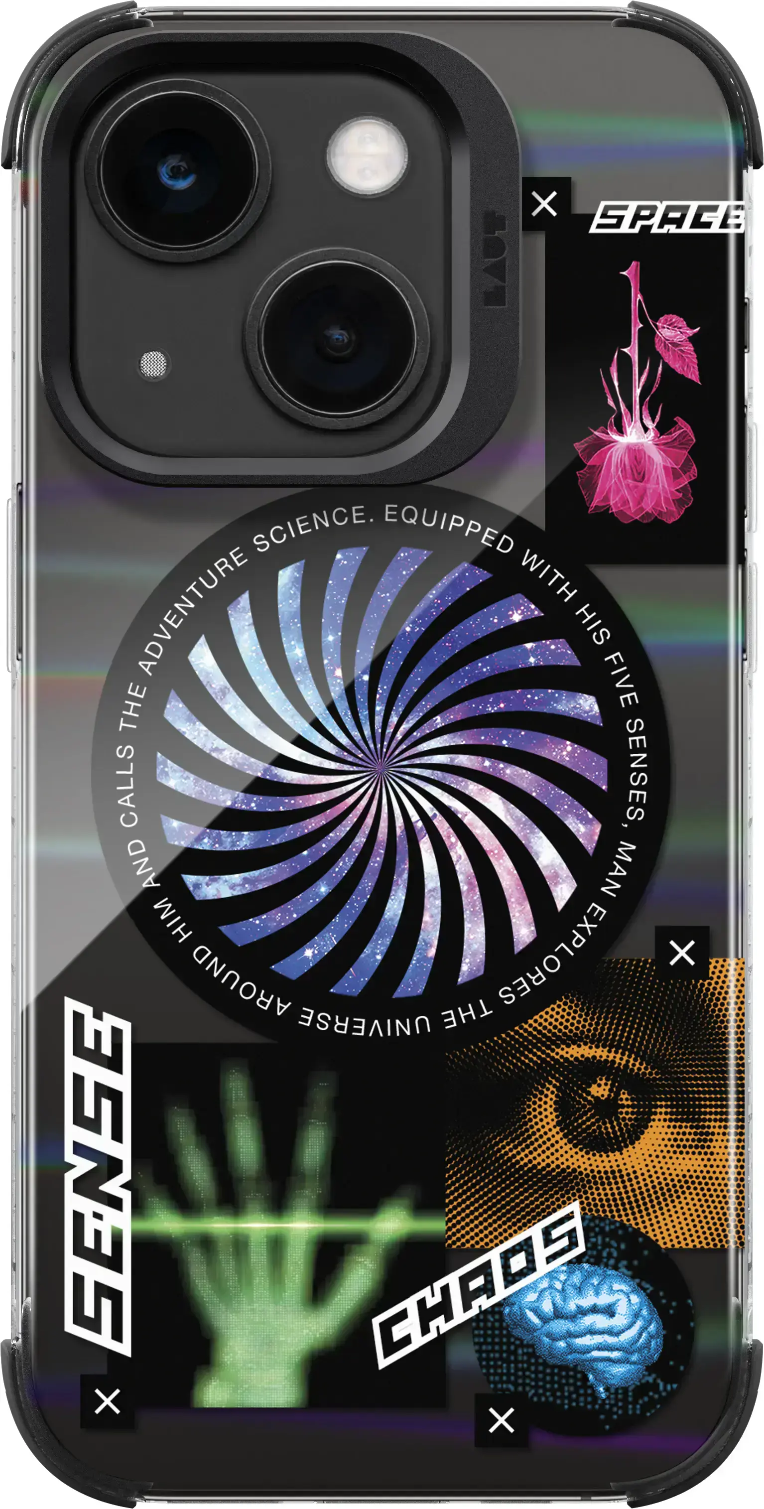 Чехол LAUT POP COSMIC case with MagSafe for iPhone 15 (L_IP23A_POP_CO)