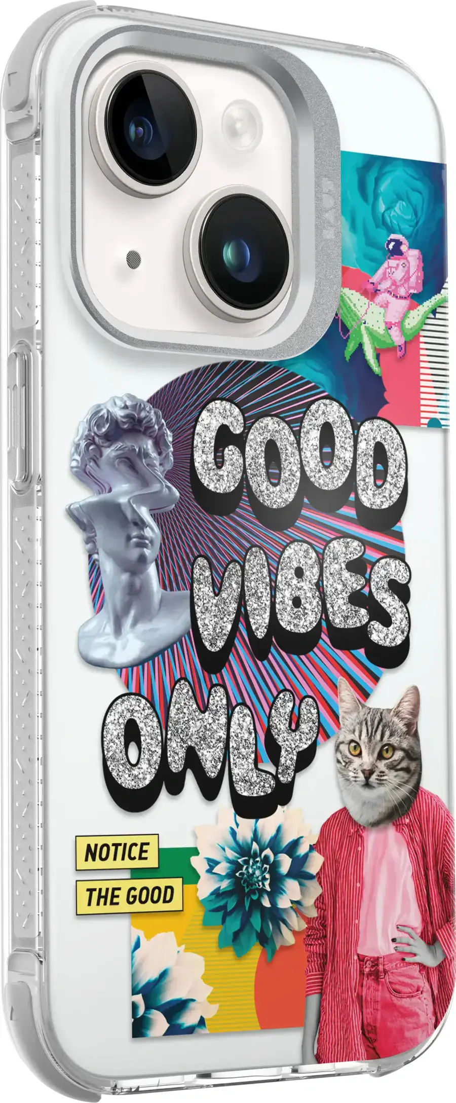 Чехол LAUT POP GLITCH case with MagSafe for iPhone 15 (L_IP23A_POP_GL)