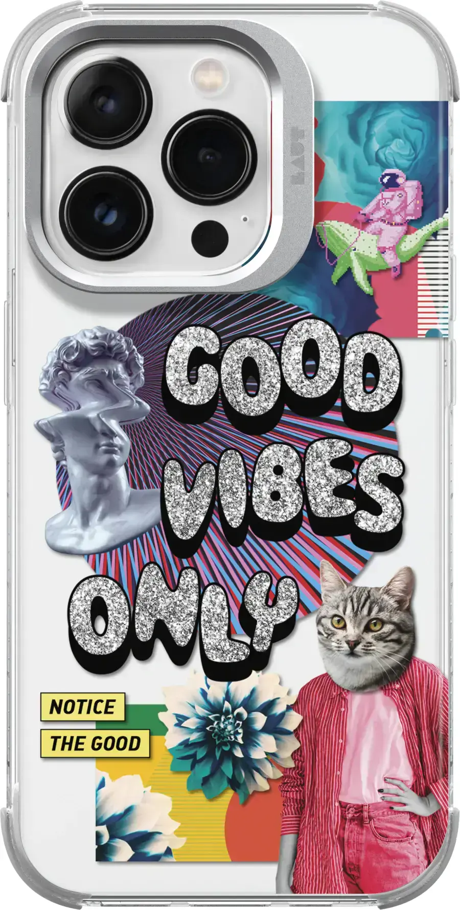 Чехол LAUT POP GLITCH case with MagSafe for iPhone 15 Pro Max (L_IP23D_POP_GL)