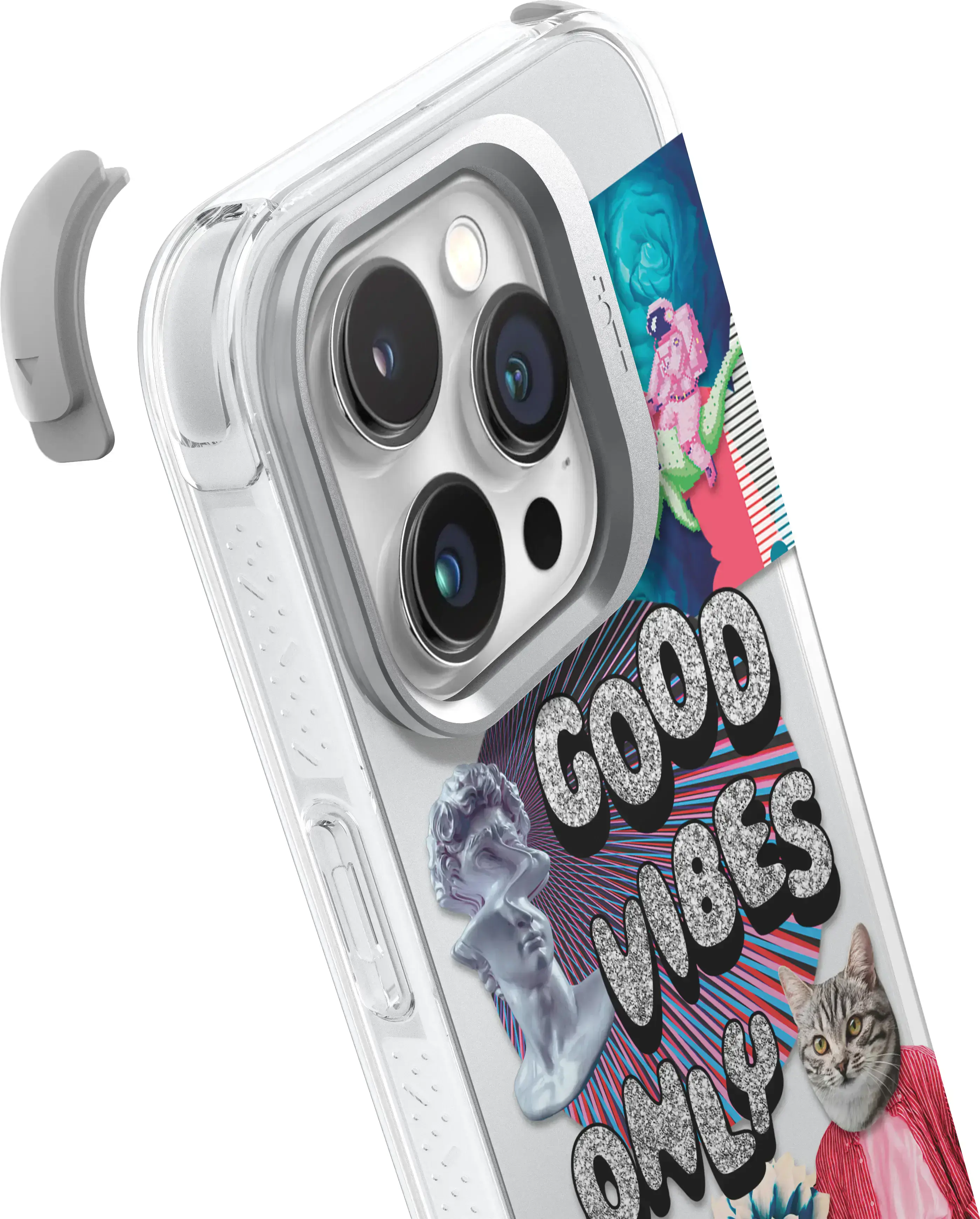Чохол LAUT POP GLITCH case with MagSafe for iPhone 15 Pro Max (L_IP23D_POP_GL)