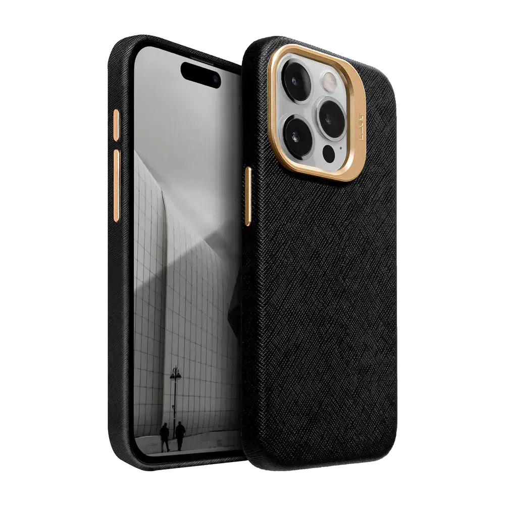 Чехол LAUT PRESTIGE case with MagSafe for iPhone 15 Pro (L_IP23B_PR_BK)