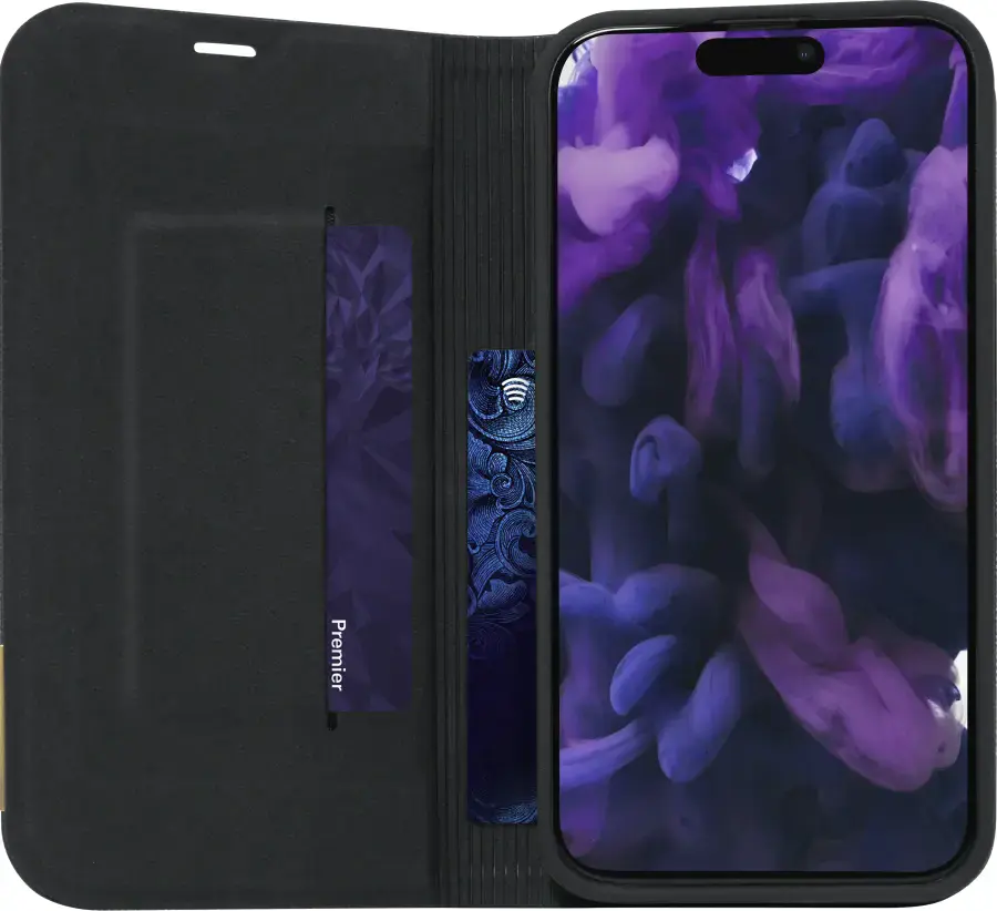 Чохол LAUT PRESTIGE FOLIO case for iPhone 15 Pro (L_IP23B_PF_BK)