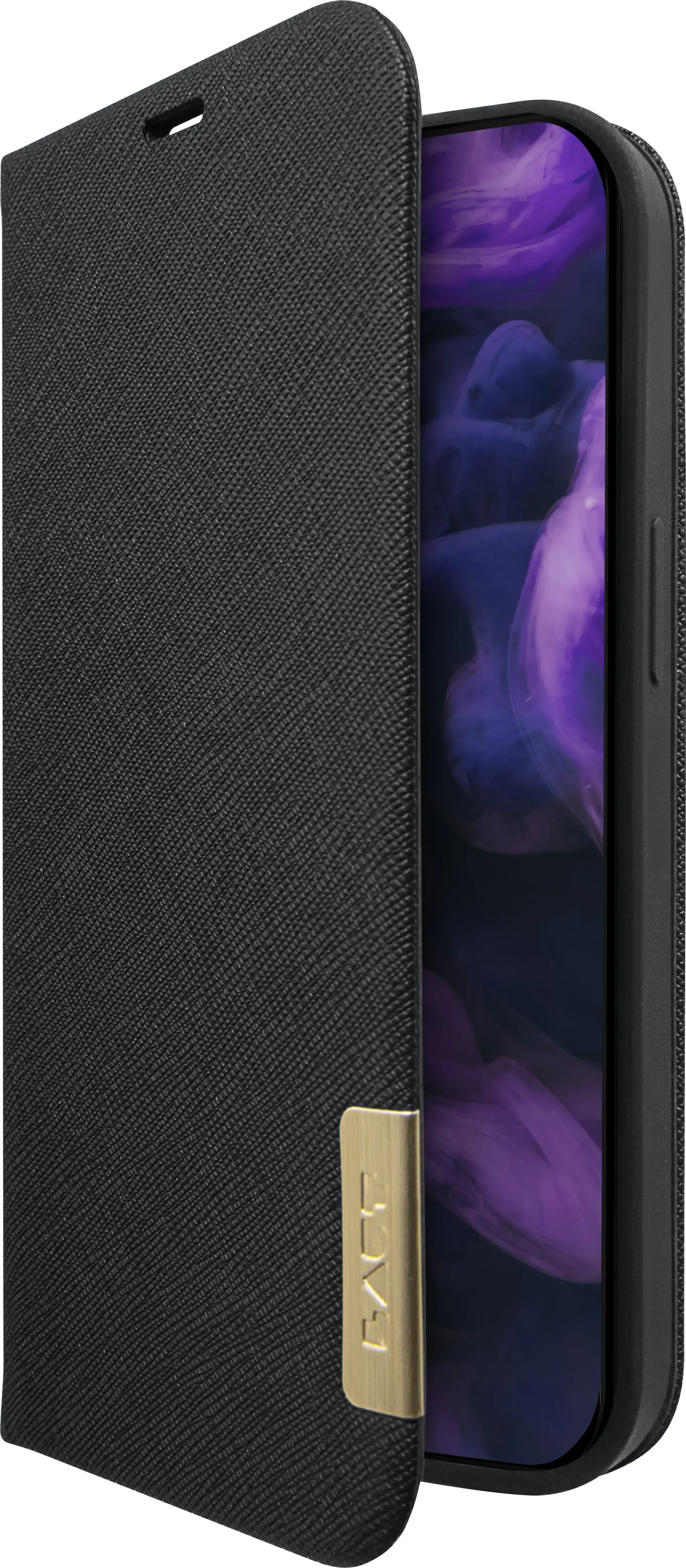 Чехол LAUT PRESTIGE FOLIO case for iPhone 15 Pro Max (L_IP23D_PF_BK)