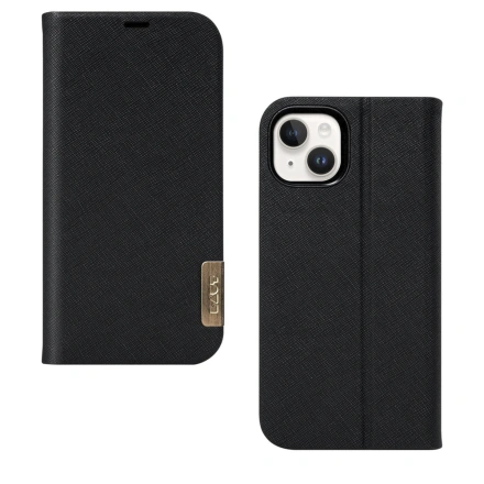 Чохол LAUT PRESTIGE FOLIO case for iPhone 15 (L_IP23A_PF_BK)