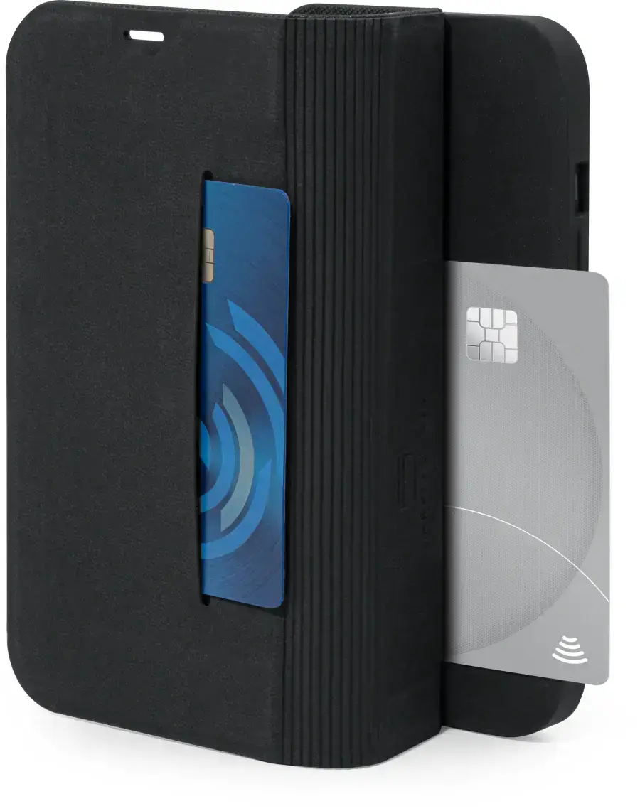 Чехол LAUT PRESTIGE FOLIO case for iPhone 15 Plus (L_IP23C_PF_BK)