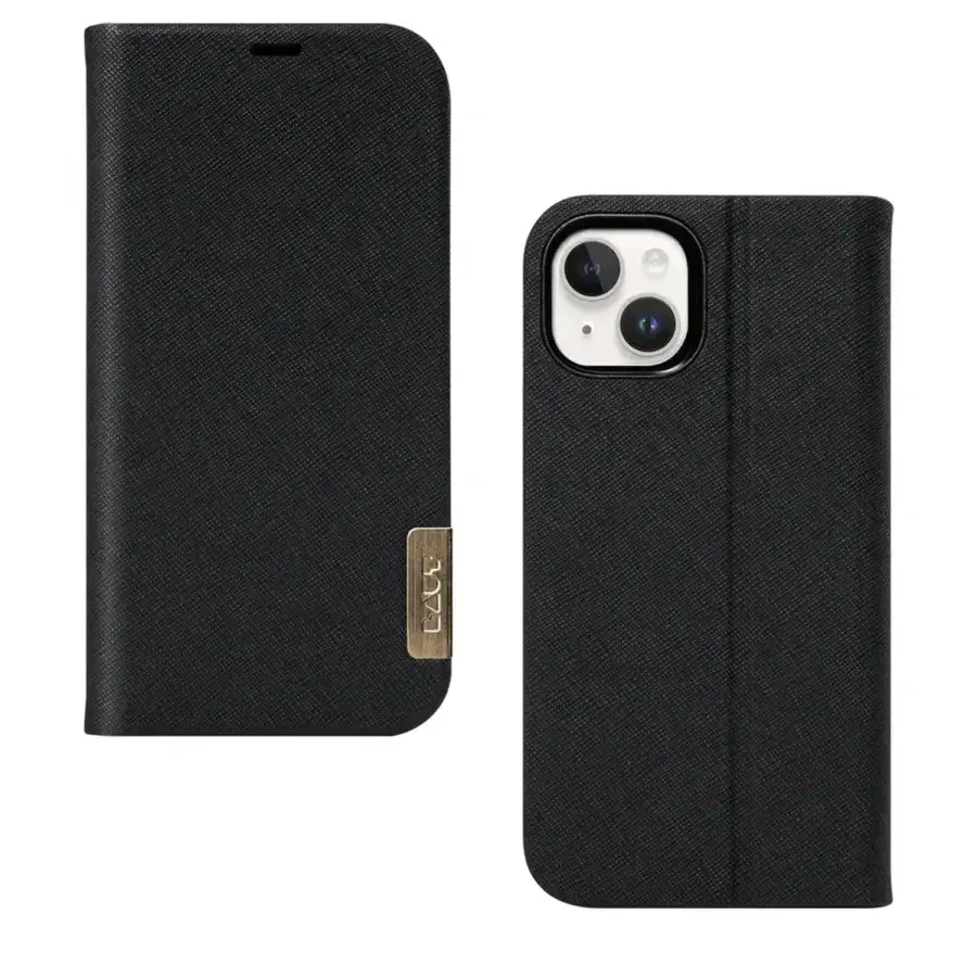 Чехол LAUT PRESTIGE FOLIO case for iPhone 15 Plus (L_IP23C_PF_BK)