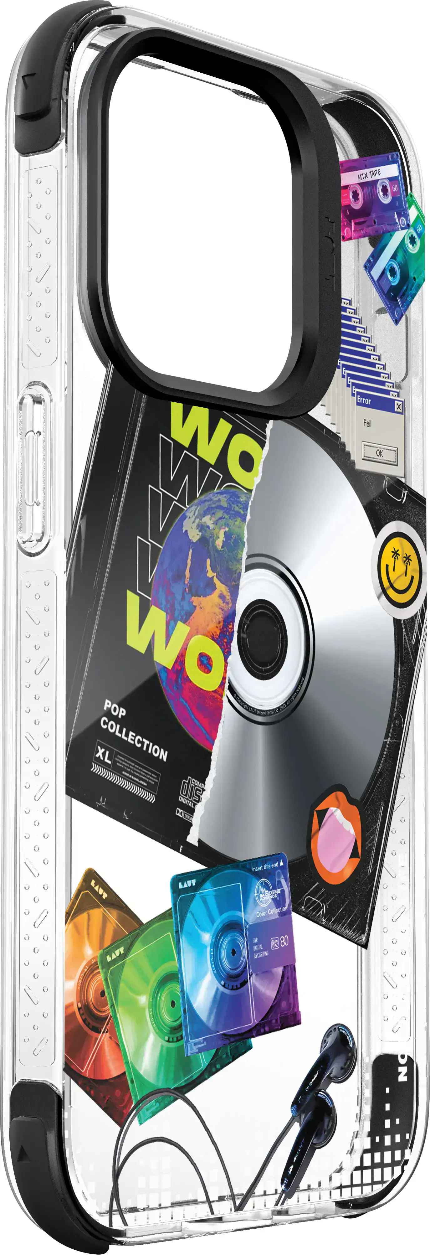 Чехол LAUT POP RETRO MUSIC case with MagSafe for iPhone 15 Plus (L_IP23C_POP_RM)