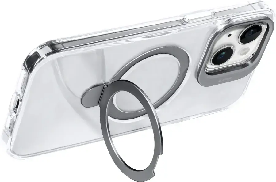 Чехол LAUT REVIVE PROP case with MagSafe for iPhone 15 - Crystal (L_IP23A_RE_UC)