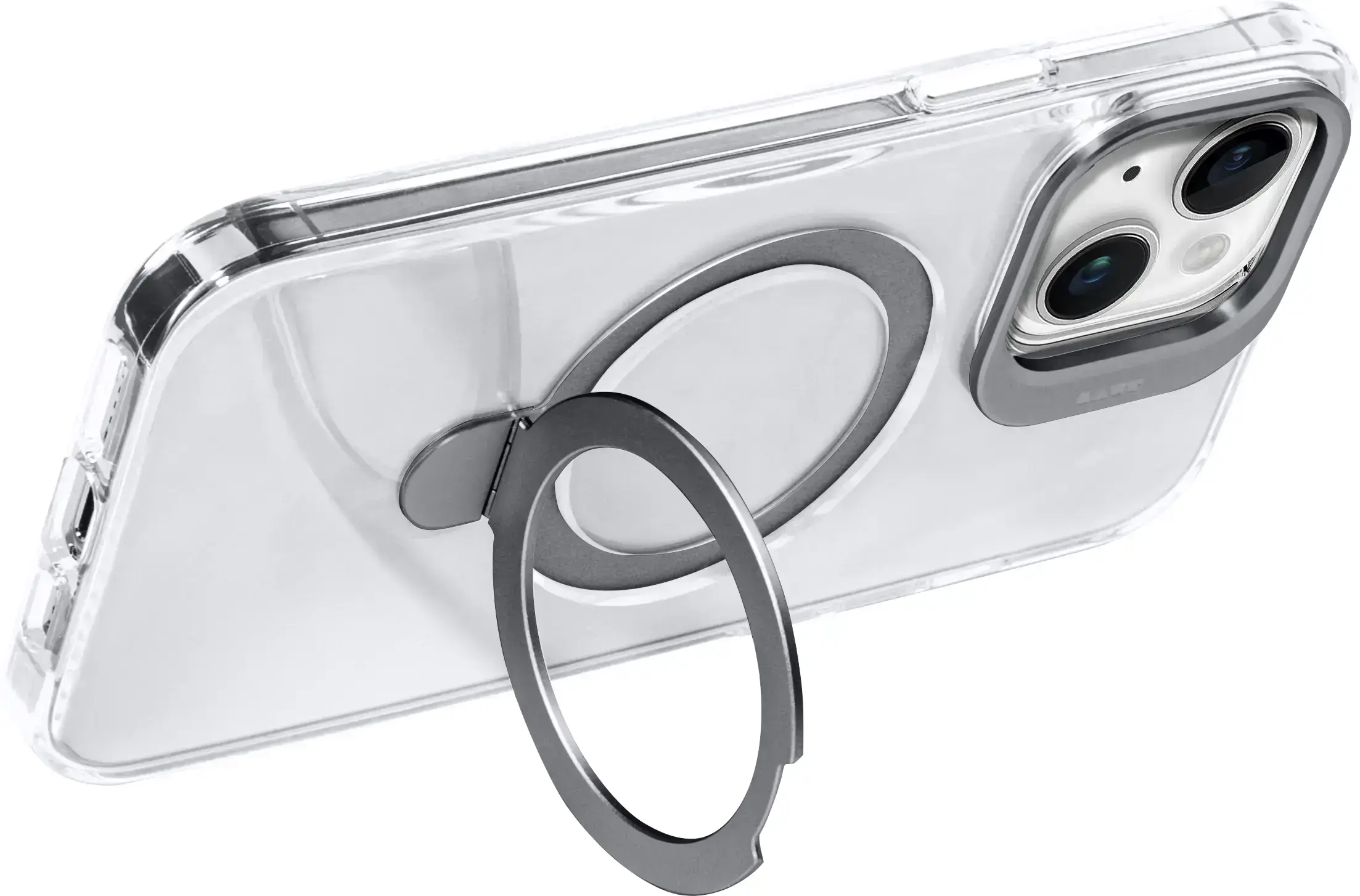 Чохол LAUT REVIVE PROP case with MagSafe for iPhone 15 Plus - Crystal (L_IP23C_RE_UC)