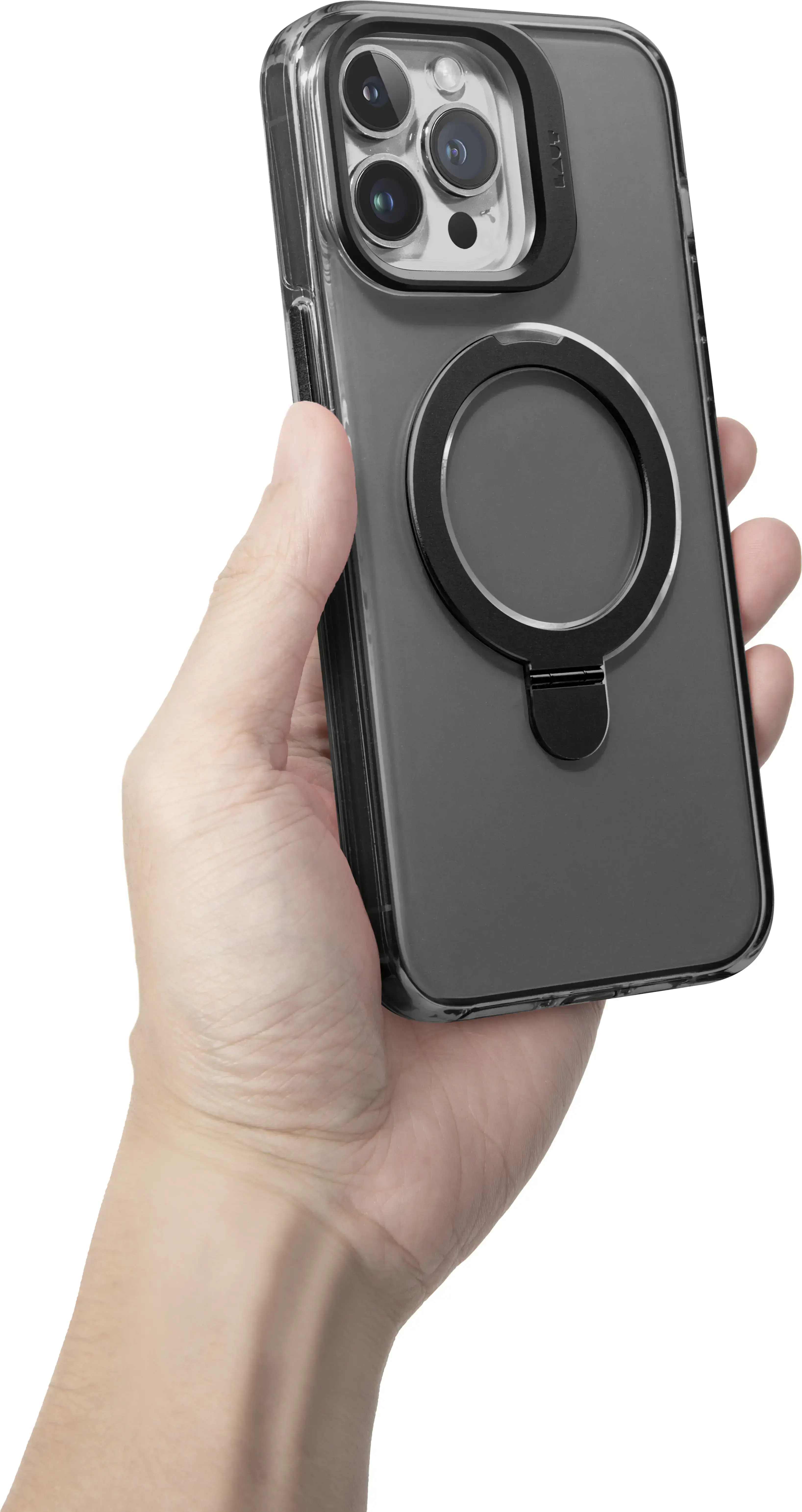 Чохол LAUT REVIVE PROP case with MagSafe for iPhone 15 Pro Max - Black Crystal (L_IP23D_RE_UB)