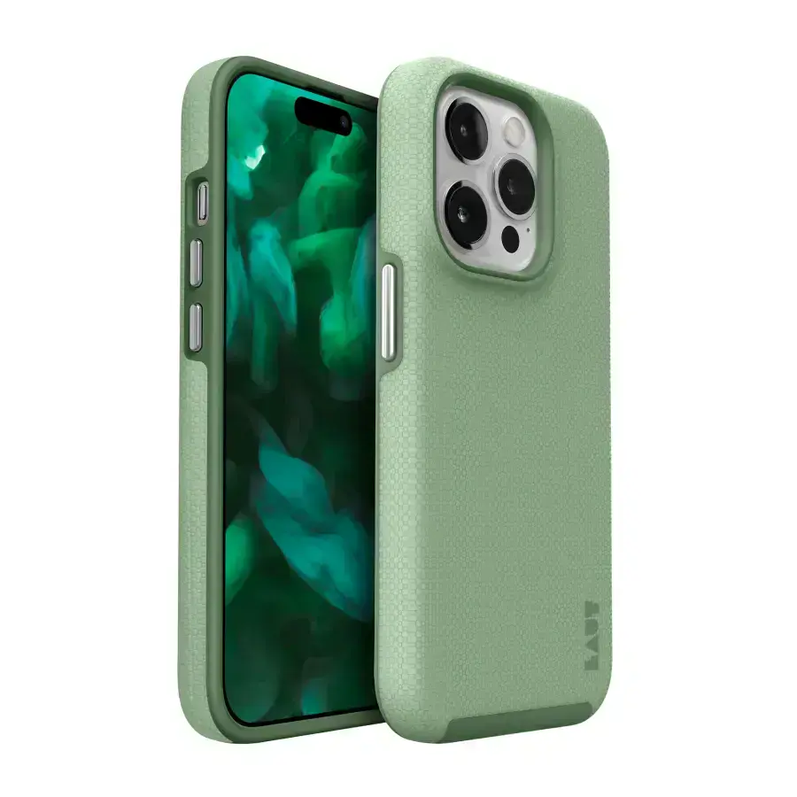 Чохол LAUT Shield Case for iPhone 15 Pro - Pistachio (L_IP23B_SH_PI)