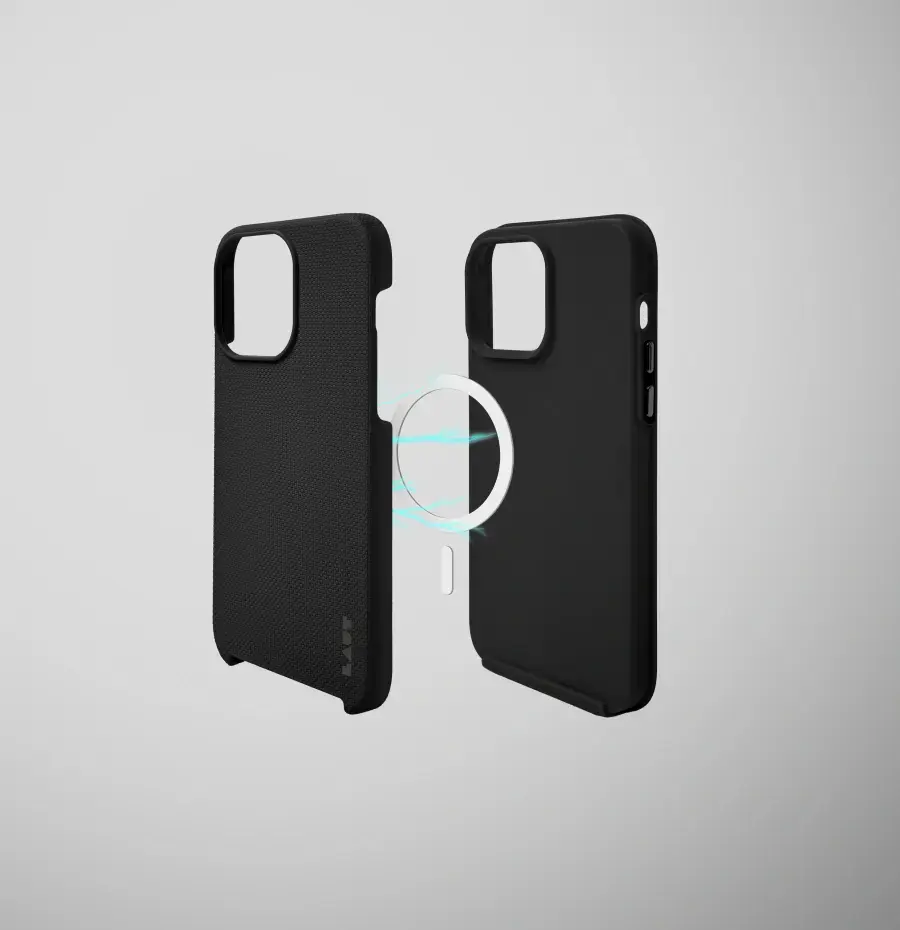 Чехол LAUT Shield Case with MagSafe for iPhone 15 Plus - Black (L_IP23C_MSH_BK)