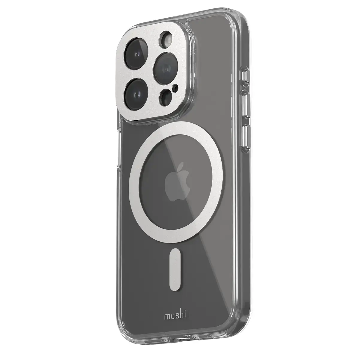 Чехол Moshi iGlaze Slim Hardshell Case for iPhone 15 Pro - Luna Silver (99MO231003)