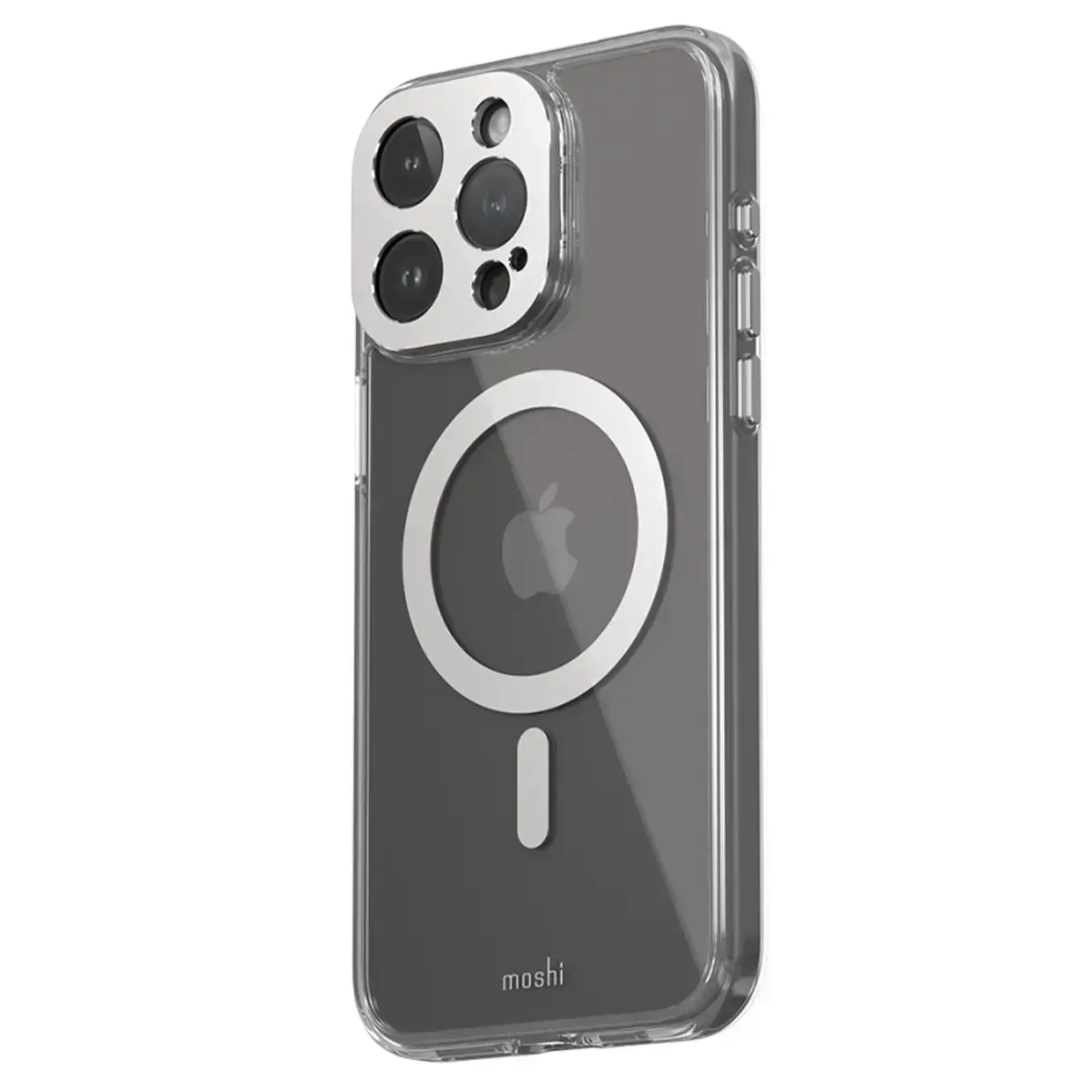 Чохол Moshi iGlaze Slim Hardshell Case for iPhone 15 Pro Max - Luna Silver (99MO231004)