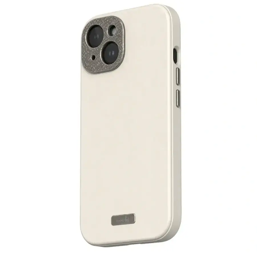 Чохол Moshi Napa Slim Hardshell Case for iPhone 15 - Eggnog White (99MO231109)