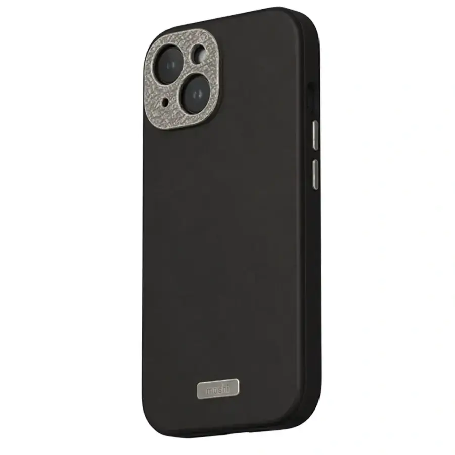 Чохол Moshi Napa Slim Hardshell Case for iPhone 15 - Midnight Black (99MO231101)
