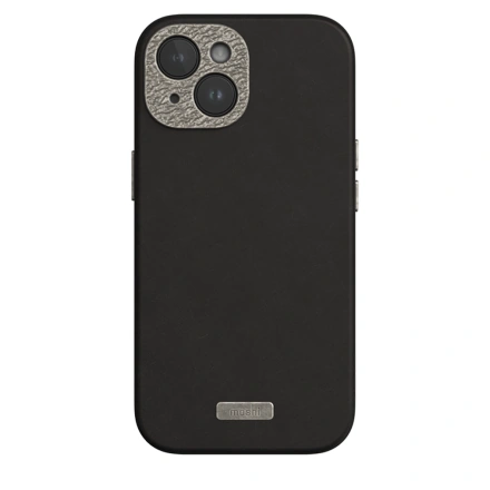 Чехол Moshi Napa Slim Hardshell Case for iPhone 15 - Midnight Black (99MO231101)