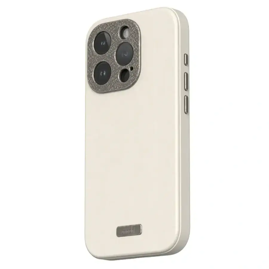 Чохол Moshi Napa Slim Hardshell Case for iPhone 15 Pro - Eggnog White (99MO231111)